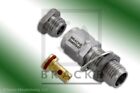 2.4mm Female Bulkhead Connector Solder/Clamp RG405, RG405Alum RG405-Flex BM60547