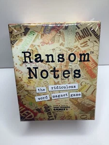 Ransom Notes - The Ridiculous Word Magnet Party Game Brand New Sealed 2023 - Picture 1 of 6