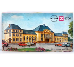 "Vintage KIBRI B-6700 KIT 1:220 Z STÄRKE BAHNOF Bahnhof ""BAD NAUHEIM" - Bild 1 von 11