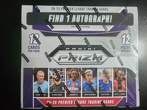 2024-25 Panini Prizm EPL Soccer Hobby Box Sigillato - 1 Auto e 5 Numerati per Box~ - Foto 1 di 5