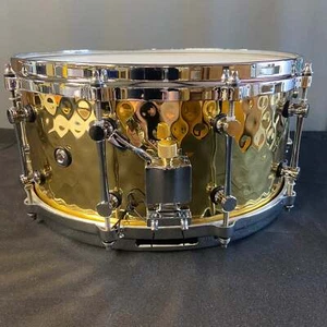 Hammered Brass Snare Drum RC003 - Picture 1 of 4