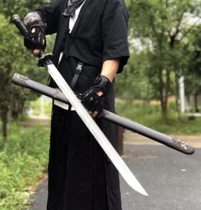 Battle Ready Broadsword Sword Katana Sharp High Manganese Steel BadeFull Tang - Picture 1 of 9