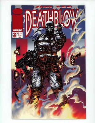 Deathblow #2 1993 Image Comics NM- Comic Book Jim Lee - Image 1 of 4