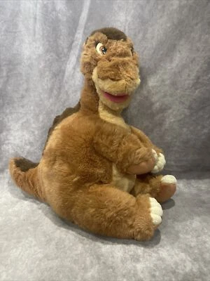 Peluche Land Before Time Vintage Littlefoot Dinosaurio 16" 1988 Gund Tag Foto 1 de 4