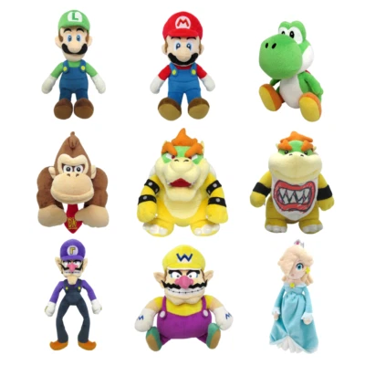 Super Mario All Star Collection Sanei Boeki Official Plush NWT - Image 1 of 3