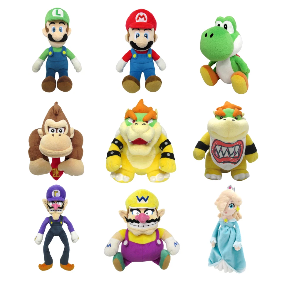 Peluche Oficial Super Mario All Star Collection Sanei Boeki Nuevo con Etiquetas Foto 1 de 3