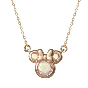 Kinder Disney Minnie Mouse Zirkonia Halskette (45 $ Einzelhandel) - Bild 1 von 9