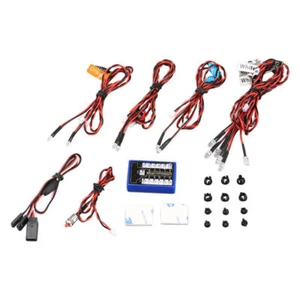 12 LED Flashing Bright Light Kit for 1/10 1/8 RC Drift HSP CC01 4WD RC Car Truck - Picture 1 of 9