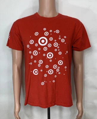 Camiseta Roja Voluntaria Miembro del Equipo de Empleados Target Talla M Mediana Foto 1 de 4