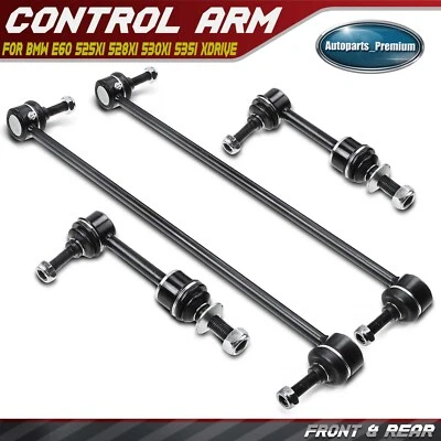 Barra estabilizadora delantera y trasera 4 piezas para BMW E60 525xi 528xi 530xi 535i xDrive Foto 1 de 4