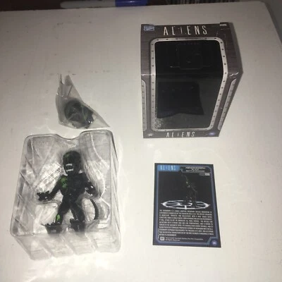 Figura Persecución 1/48 Vinilos XENOMORPH Negro Daño de Batalla Sujetos Leales ALIENS Foto 1 de 3