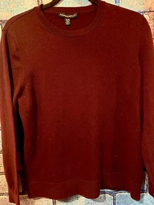 Katherine Barclay Ladies' Extra Fine Merino Wool Sweater XL-16 Wine VARIETY!!! - Picture 1 of 8