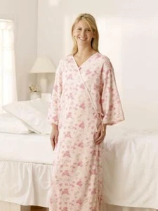 Women's nursing maternity robe Feels Like Home Knit Gown, Front-Opening - Picture 1 of 1
