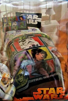 Star Wars Twin Comforter 64 X 86" Skywalker R2D2 Warm Washable Microfiber New - Image 1 of 3