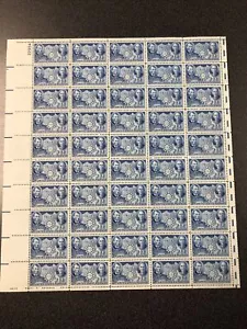 US 906 Map, Lincoln, Sun Yat-sen Sheet Of 50 Nice Gutter Snipe Mint Never Hinged - Picture 1 of 12