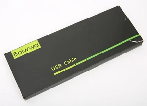 Baiwwa Extra Long USB-C to USB-C Cable 6m, Fast Charging 60W DC 20V/3A (Max) - Picture 1 of 3