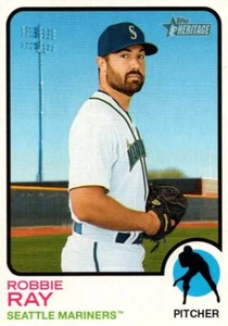 2022 Topps Heritage Robbie Ray Seattle Mariners #132 - Picture 1 of 2