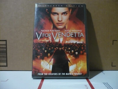 V For Vendetta Brand New Factory Sealed Natalie Portman Hugo Weaving - Image 1 of 2