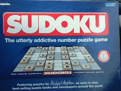 Sudoku Board Game Addictive Number Puzzle Game ages 8+ 3 or more players  - Image 1 of 4