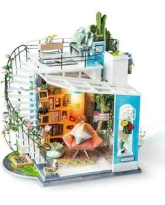 DG12 Dora's Loft - Rolife 3D Wood Model Kit Assembling Series New! - Picture 1 of 1