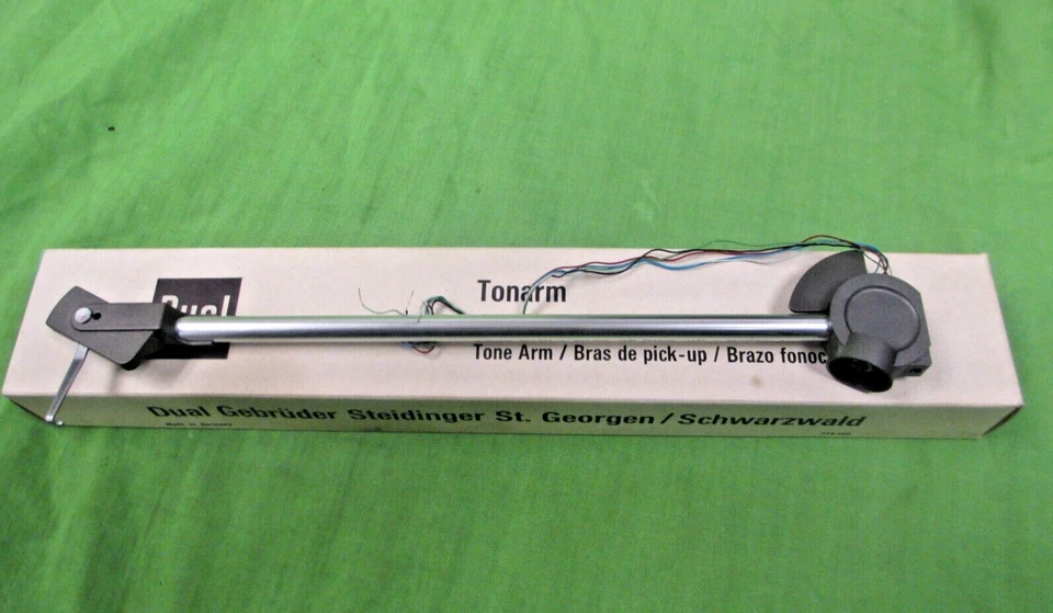 DUAL CS 741Q & 728Q NEW TONE ARM  ASSEMBLY PT # 267 804 NEW IN FACTORY PACKAGE - Image 1 of 4