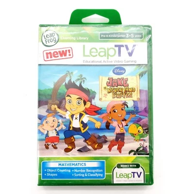 Leap Frog LeapTV Jake and the Never Land Pirates Game Cartridge Brand New Sealed - Image 1 of 4