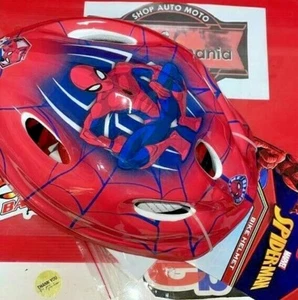 59057 CASCO BAMBINI BICI PATTINI SKATEBOARD ORIGINAL DISNEY SPIDER MAN OMOLOGATO - Imagen 1 de 9