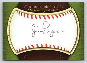 Juan Pizarro Authentic Autographed Signed Baseball Legends Signature Card