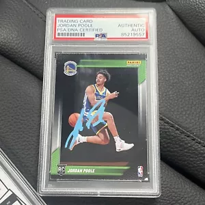 2019-20 Instant Basketball- JORDAN POOLE #FL-JP RC /10 PSA DNA AUTHENTIC AUTO - Picture 1 of 2