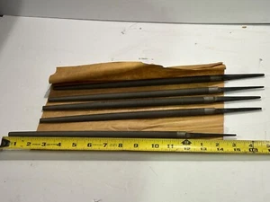 (5) Vintage K & F Kearny & Foot ROUND SMOOTH File 12" -U.S.A - NEW OLD STOCK - Picture 1 of 5