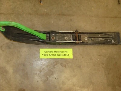99 ARCTIC CAT Z 440 600 ZRT ZL ZR bucle verde plástico OEM esquí necesita carburo origin Foto 1 de 4