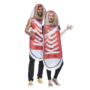 2PCS Couple Shoes Bodysuit Fancy Dress Party Cosplay Outfit Costume Halloween - Bild 1 von 5