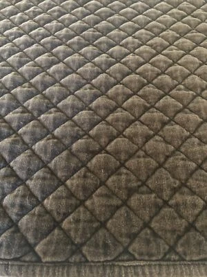 Colcha dupla de veludo destro ferragens de restauração + 1 padrão marrom falso - Imagem 1 de 4