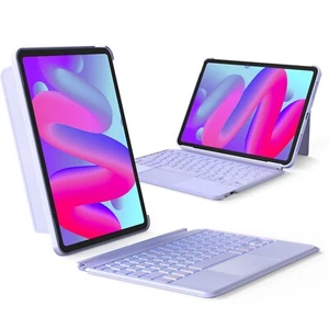Inateck iPad Keyboard Folio Case iPad Air 7/6/5/4 11 Zoll M3 10,9 Zoll, iPad Pro - Picture 1 of 8