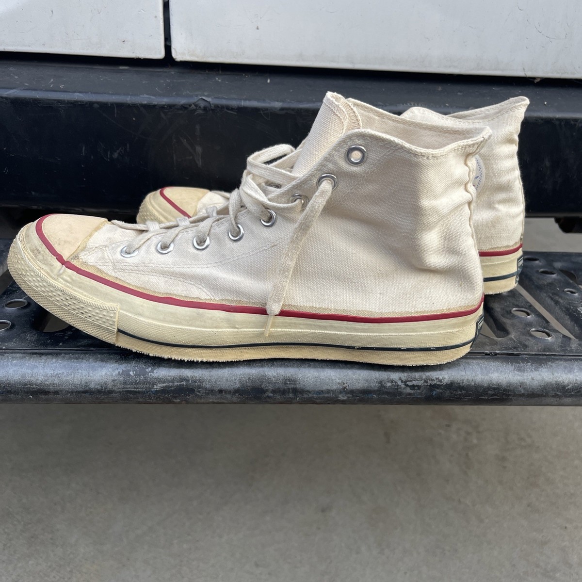シューズ Converse made-in-usa VNTG🔥 Converse Chuck Taylor Made In USA Red White Canvas