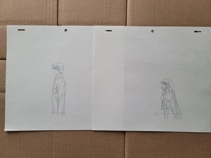 Spice and Wolf Kraft Lawrence Anime Douga 3 fogli (non animazione cel) - Foto 1 di 3