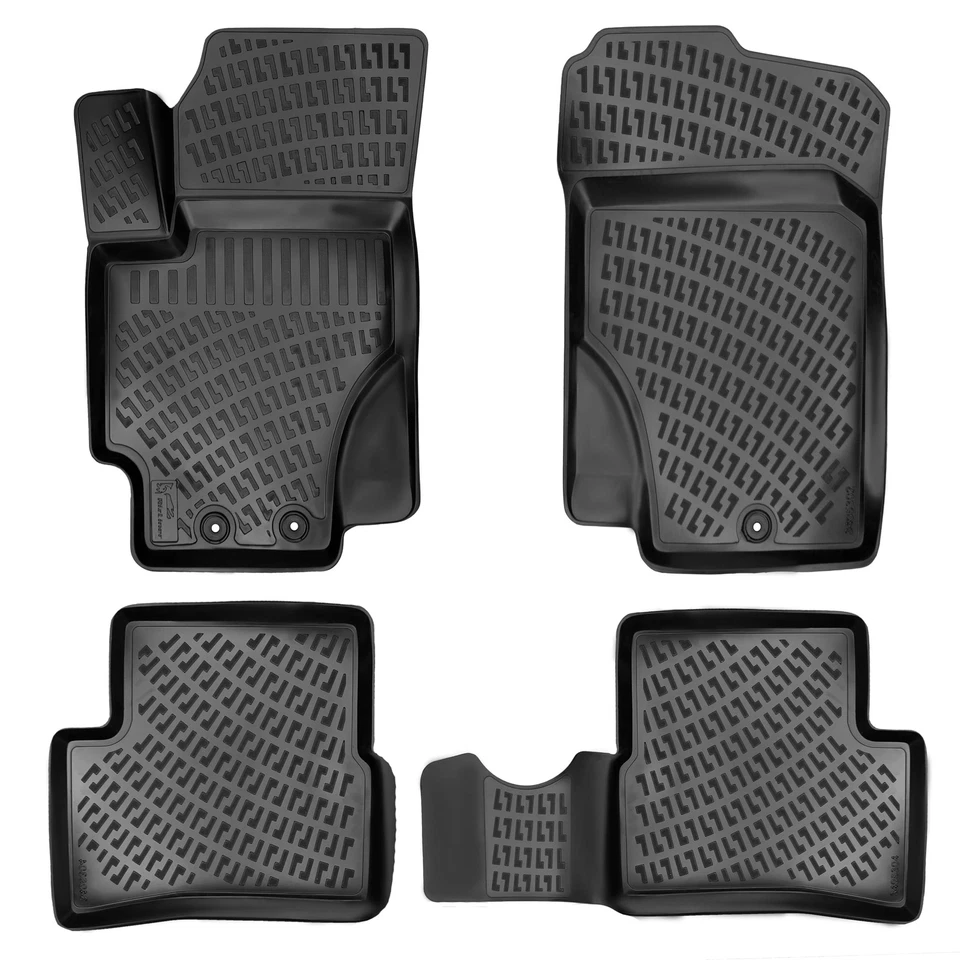 RizLiner 3D Rubber Floor Mats Fits Hyundai Accent 2006-2011 — 第 1/4 张图片