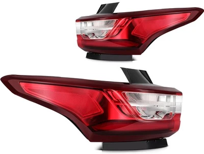 LED Tail Light Assembly Left+Right For 2021-2018 Chevy Traverse Red Outer - Image 1 of 4