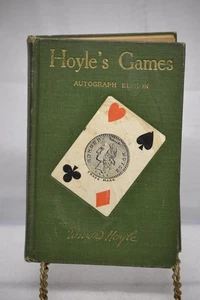 1926 HOYLE'S GAMES AUTOGRAPH EDITION HARDCOVER - Imagen 1 de 1