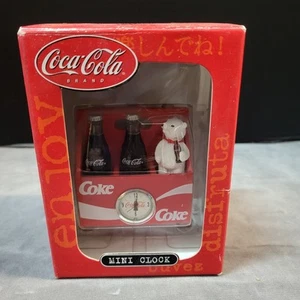 COCA-COLA MINI-CLOCK - Picture 1 of 3