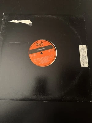 Rick Astley ‎– She Wants to Dance With Me — редкая виниловая пластинка 12 дюймов — ремиксы - Изображение 1 из 4