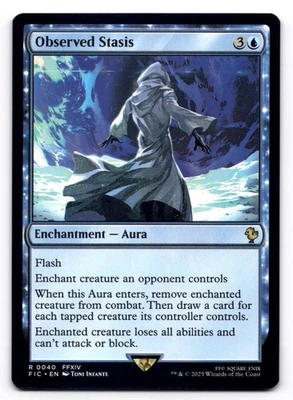 Observed Stasis NM Commander: Final Fantasy 0040 MTG Regular - Image 1 of 2