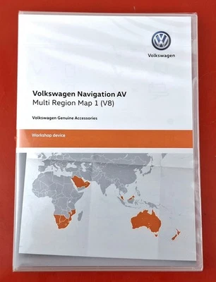 VW Volkswagen OE Mapy / Nawigacja CD Multi region 1 7P6051236BK - Image 1 of 4