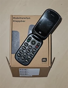 OK. OMP 51 MOBILE PHONE FLIP Mobiltelefon, Schwarz - Bild 1 von 1