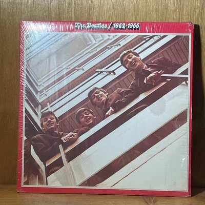 The Beatles 1962-1966 LE Red Vinyl 2 LP Set 1978 Capitol SEBX-11842 IN SHRINK - Image 1 of 4
