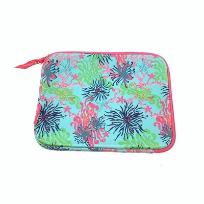 Funda de neopreno para iPad/netbook Lily Pulitzer Dirty Shirley azul coral para tableta Foto 1 de 4