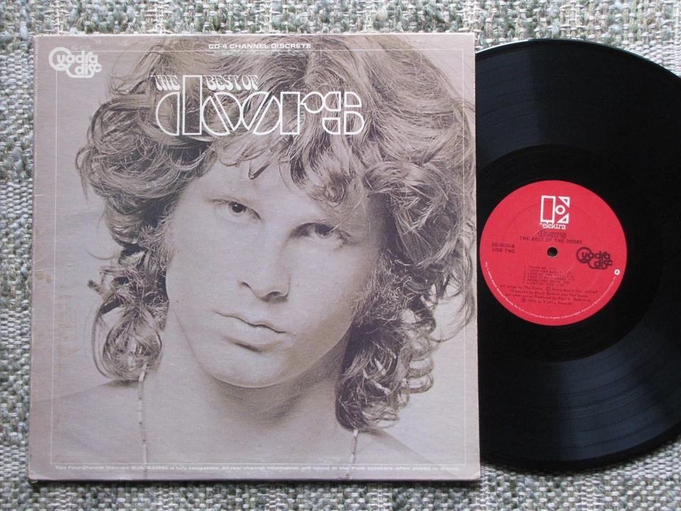*The Best Of THE DOORS* Excellent Vinyl Elektra Records Stereo Quadraphonic LP - Image 1 of 1