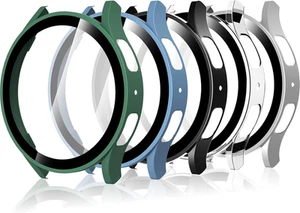 (5 Pack) Tempered Glass Screen Protector Case Samsung Galaxy Watch 7 40Mm Full - Picture 1 of 5