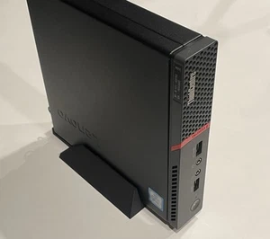 Lenovo Thinkcentre M900 Tiny i7-6700T Desktop Computer schwarz 16GB RAM 256MB SSD - Bild 1 von 13