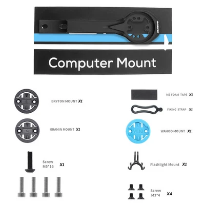 Syncros Fraser IC SL WC Computer Mount Gopro/Garmin/Bryton/Wahoo Mount - Image 1 of 4